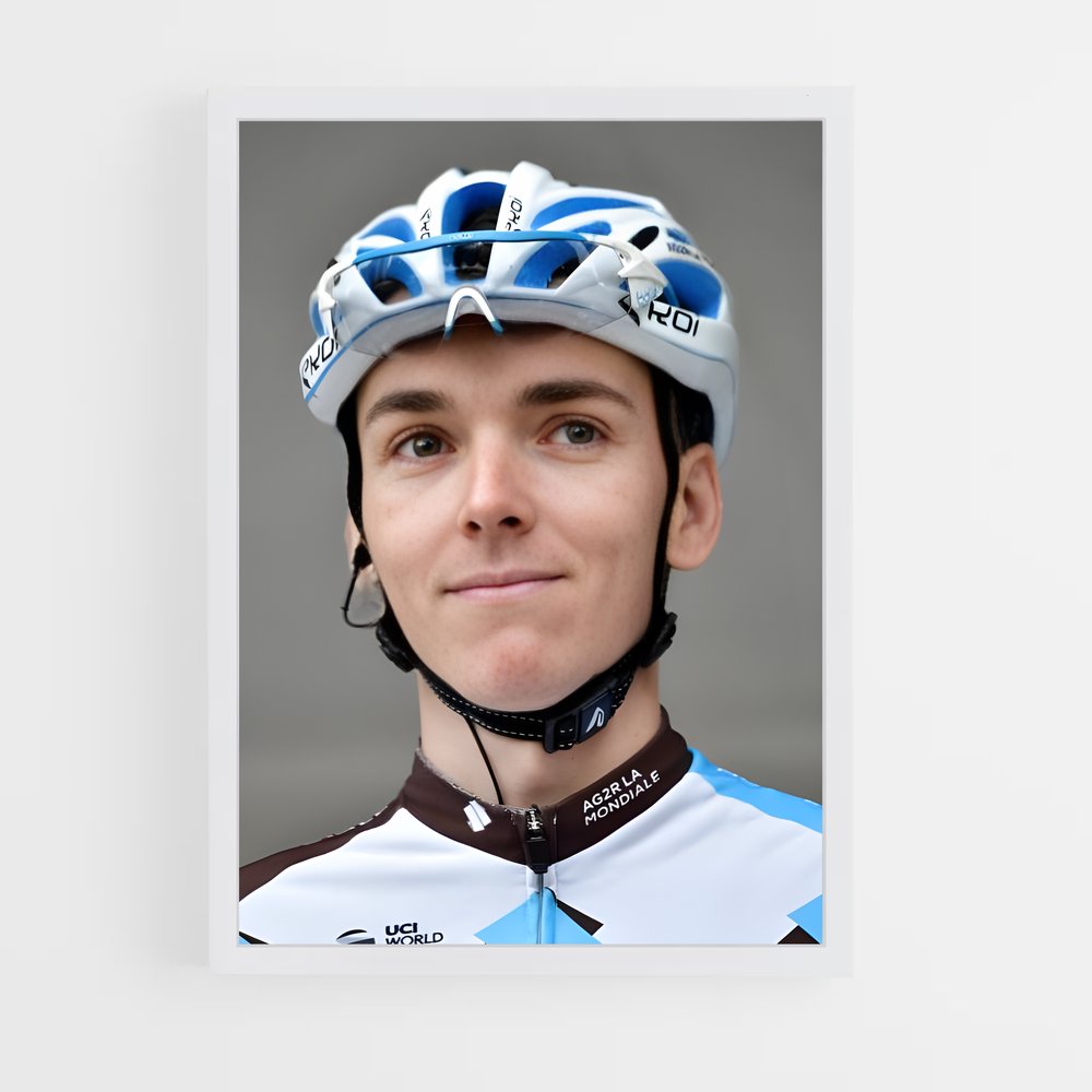Poster Romain bardet vélo – affiche Cyclisme (vue 3)
